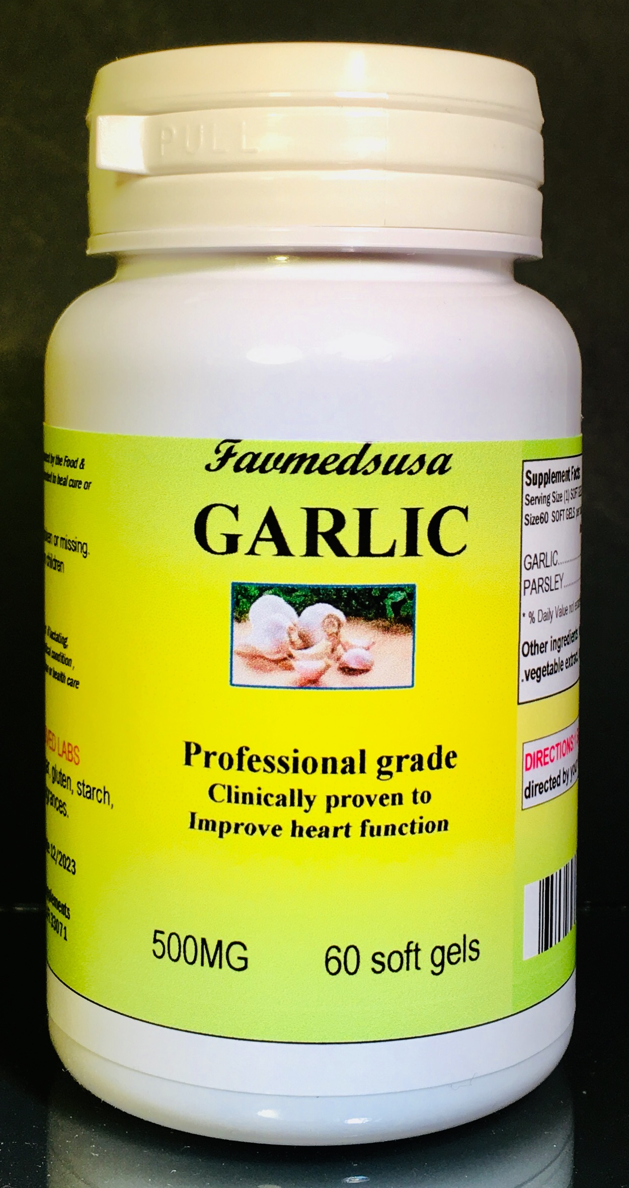 Garlic Parsley - 60 soft gels